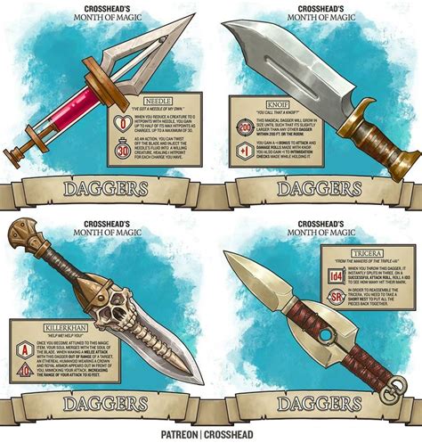 dnd 5e throwing daggers.